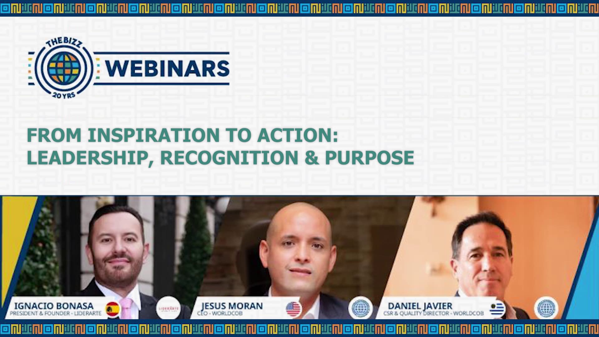 Read more about the article Highlights from THE BIZZ Webinar: Leadership, Recognition & Purpose